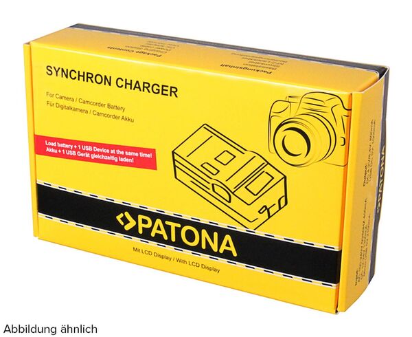 Patona Synchron USB Ladegerät für Panasonic  BP-DC9