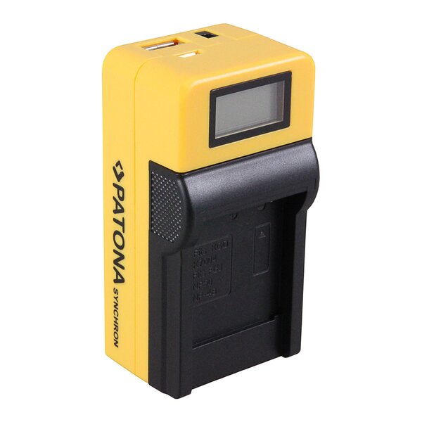 Patona Synchron USB Ladegerät für Fujifilm NP50 DLi68 D-LI68 KLIC-7004 