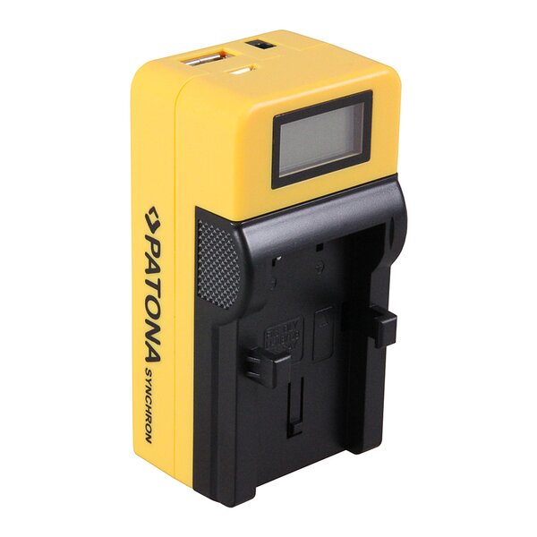 Patona Synchron USB Ladegerät für Olympus  Li-10B DB-L10A