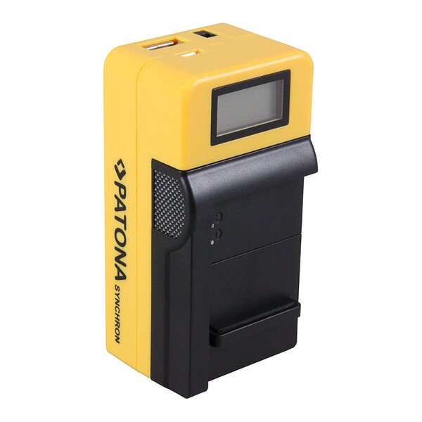 Patona Synchron USB Ladegerät für Samsung B740 B740AC with LCD 