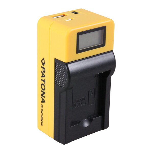 Patona Synchron USB Ladegerät für Samsung BP88A with LCD 