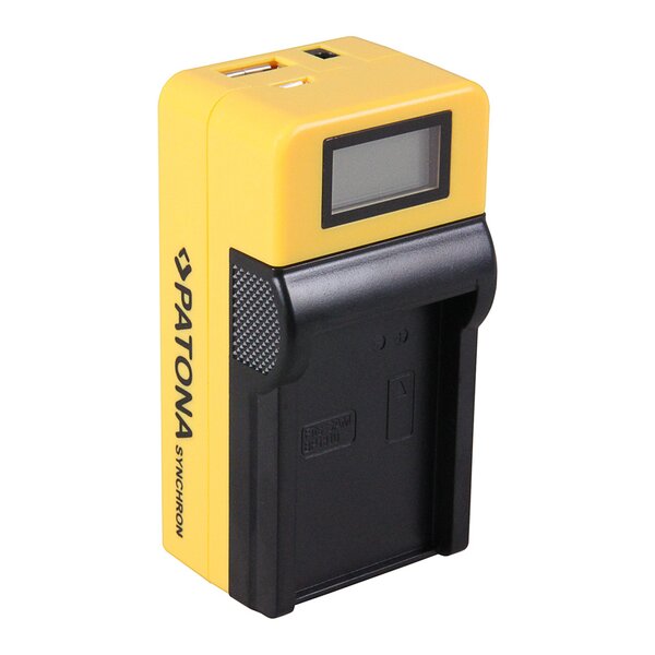 Patona Synchron USB Ladegerät für Samsung BP1310 BP-1310 with LCD 