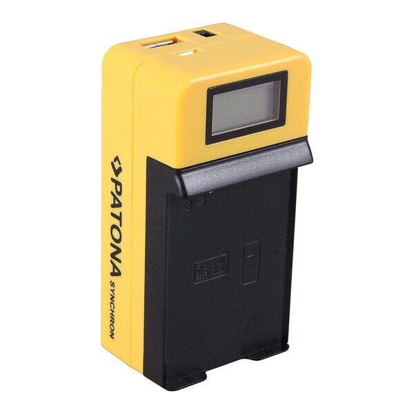 Patona Synchron USB Ladegerät für Samsung EB484659VU with LCD 