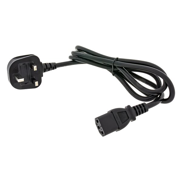 Patona UK Kaltgerätestecker mit Sicherung 13A 1,4m 