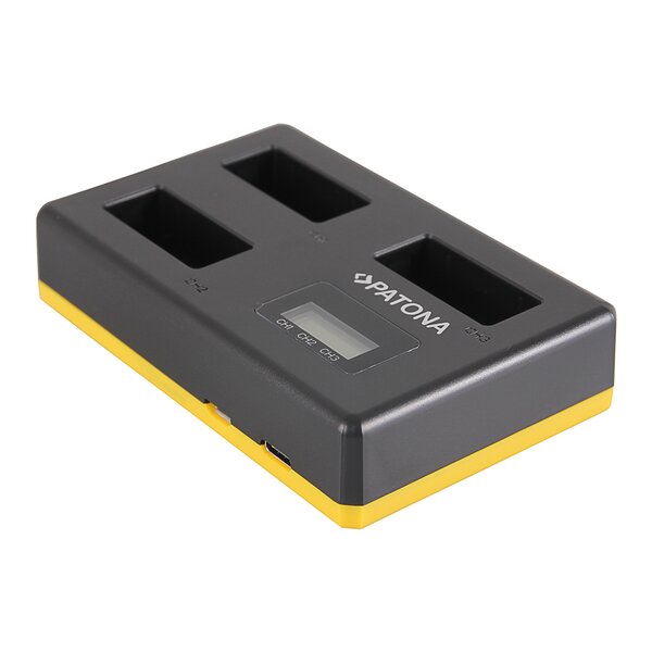 Patona USB Triple Ladegerät für Canon  LP-E17