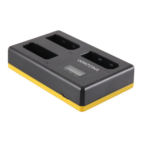 Patona USB Triple Ladegerät für Nikon EN-EL14 1 