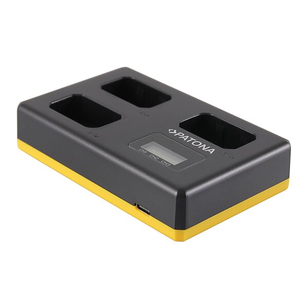 Patona USB Triple Ladegerät für Sony  NP-FW50