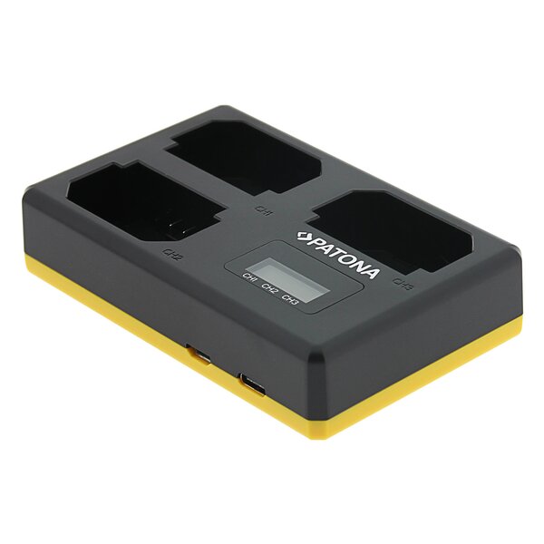 Patona USB Triple Ladegerät für Sony  NP-FZ100