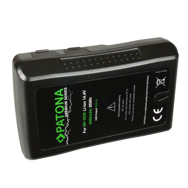 Patona V-Mount Akku 95Wh / 14,4V / 6600mAh 