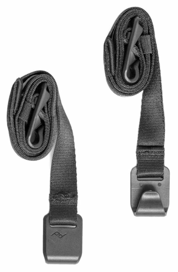 Peak Design External Carry Straps Long - Lange Spannriemen für Everyday-Line Rucksäcke  schwarz