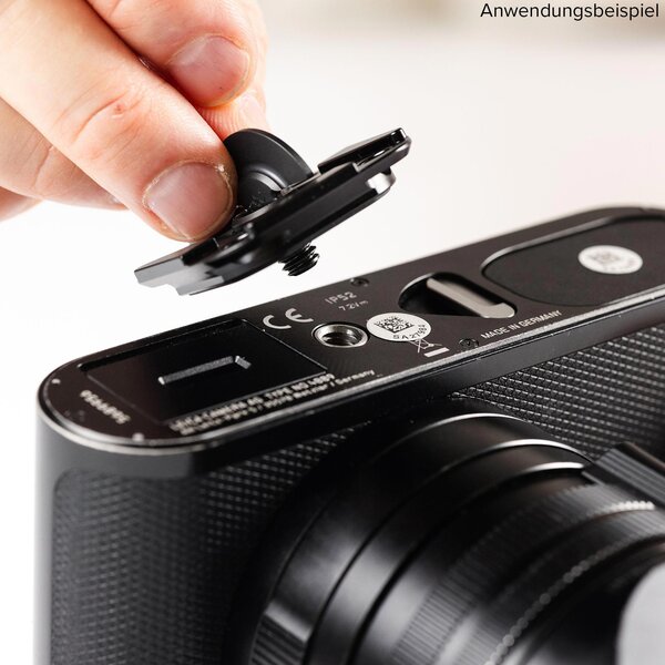 Peak Design Field Plate - Arca-Schnellwechselplatte mit integrierter Schraubhilfe 