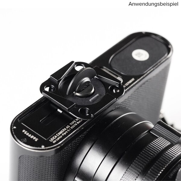 Peak Design Field Plate - Arca-Schnellwechselplatte mit integrierter Schraubhilfe 