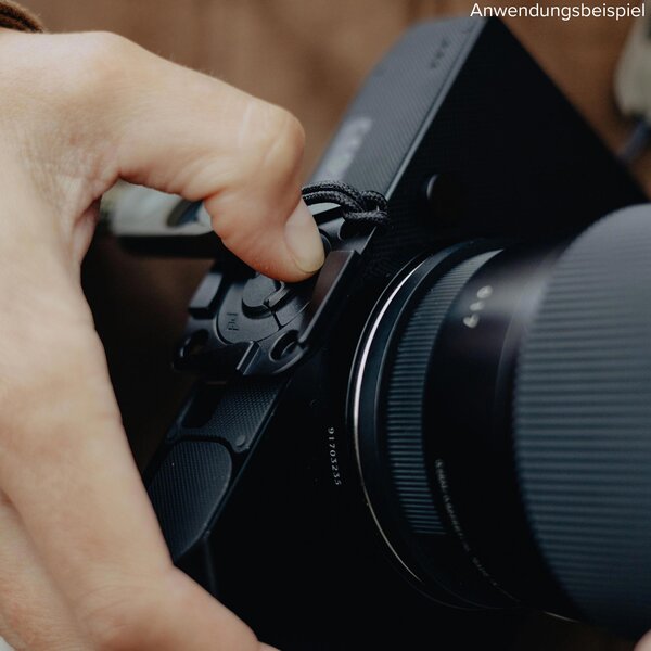 Peak Design Field Plate - Arca-Schnellwechselplatte mit integrierter Schraubhilfe 