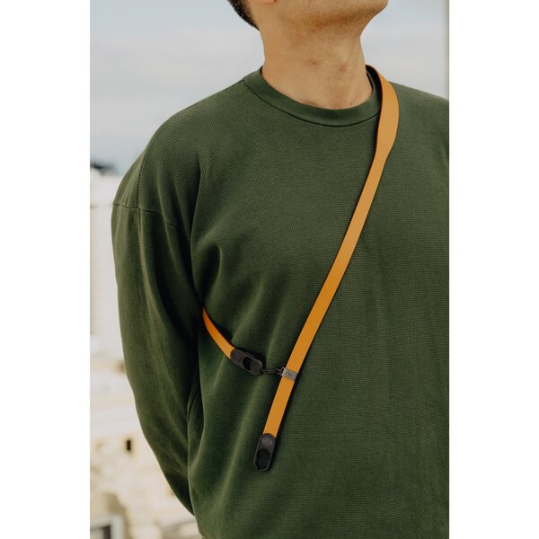 Peak Design Form Leather Camera Strap  Amber Long