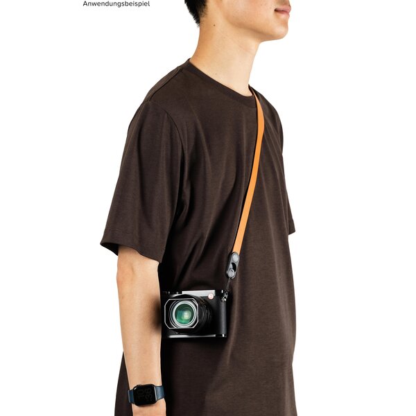 Peak Design Form Leather Camera Strap  Amber Short