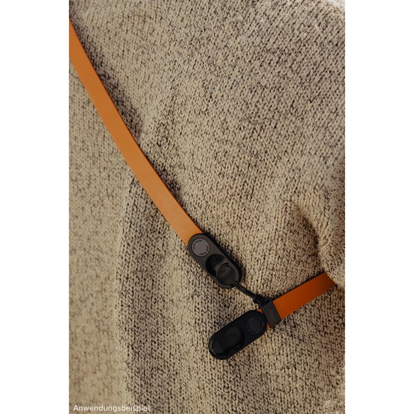 Peak Design Form Leather Camera Strap  Amber Short