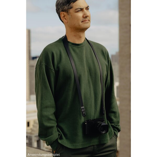 Peak Design Form Leather Camera Strap  Black Long