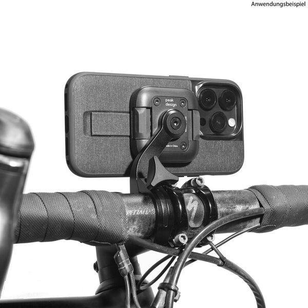Peak Design Mobile Bike Mount Out Front V2 Smartphone-Halterung für Fahrradlenker  schwarz