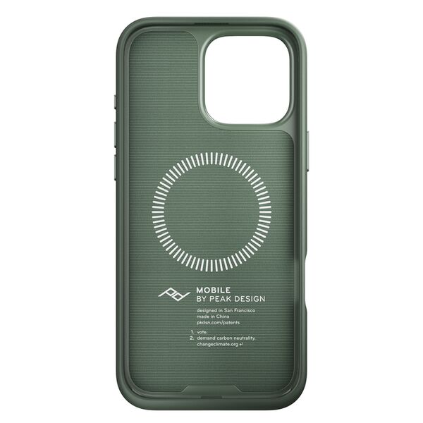 Peak Design Mobile Everyday Magnet Case für Apple iPhone 16 Pro Max  Sage mit Fingerschlaufe