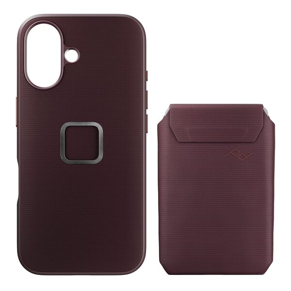 Peak Design Mobile Everyday Case für iPhone 16 + Wallet Slim  Eclipse