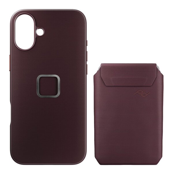 Peak Design Mobile Everyday Case für iPhone 16 Plus + Wallet Slim  Eclipse