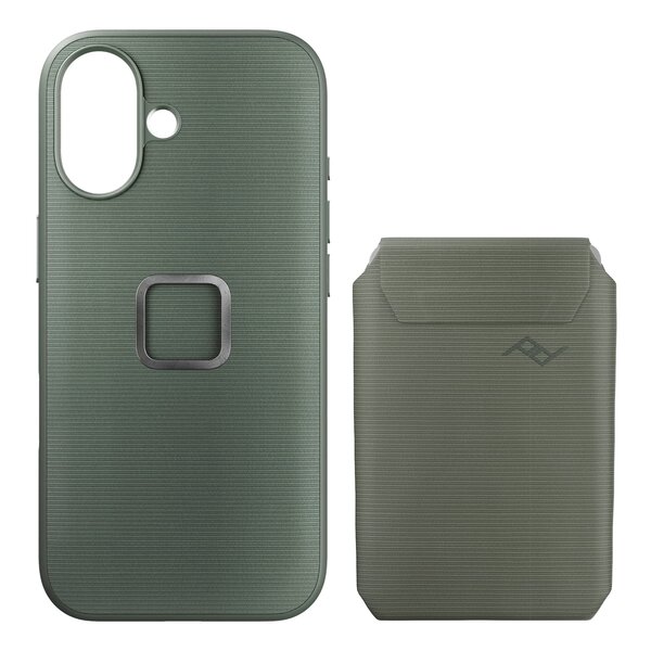 Peak Design Mobile Everyday Case für iPhone 17 + Wallet Slim  Sage
