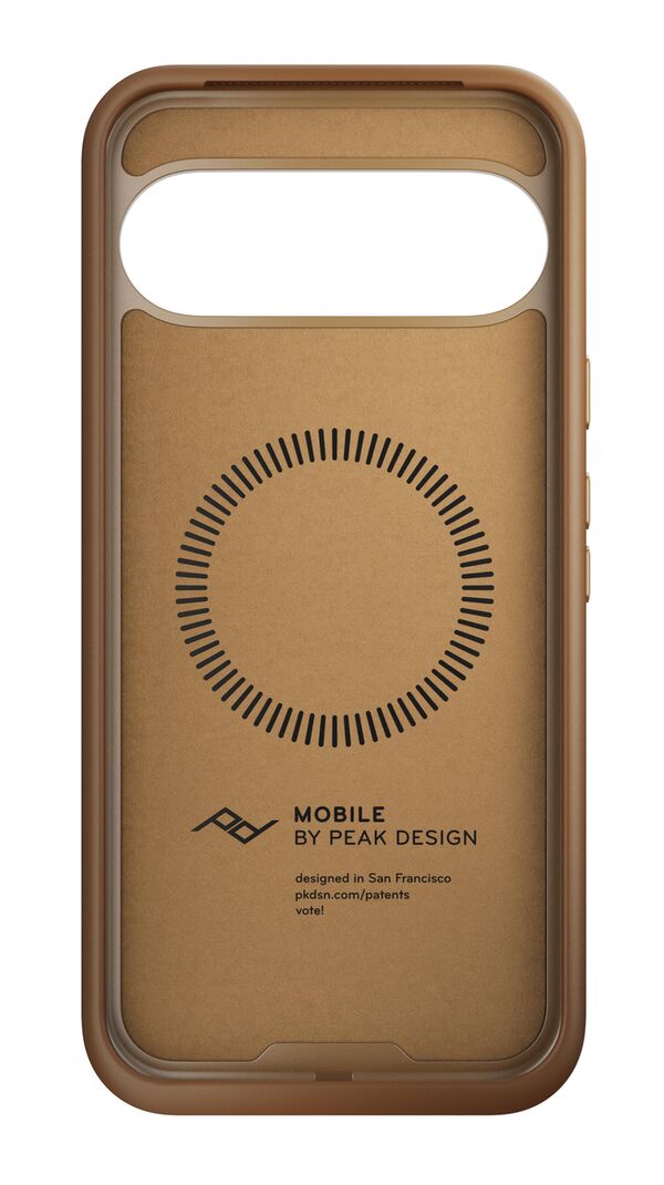 Peak Design Mobile Everyday Magnet Case für Google Pixel 10 Pro XL  Tan ohne Fingerschlaufe
