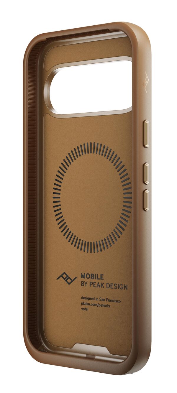 Peak Design Mobile Everyday Magnet Case für Google Pixel 10 Standard and Pro  Tan ohne Fingerschlaufe