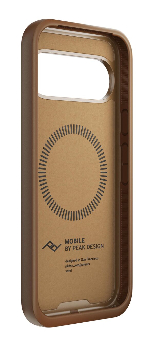 Peak Design Mobile Everyday Magnet Case für Google Pixel 10 Standard and Pro  Tan ohne Fingerschlaufe