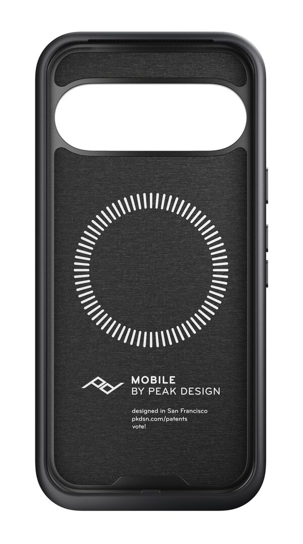 Peak Design Mobile Everyday Magnet Case für Google Pixel 10 Standard and Pro  Charcoal ohne Fingerschlaufe
