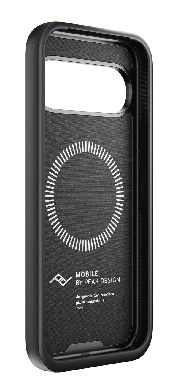 Peak Design Mobile Everyday Magnet Case für Google Pixel 10 Standard and Pro  Charcoal ohne Fingerschlaufe