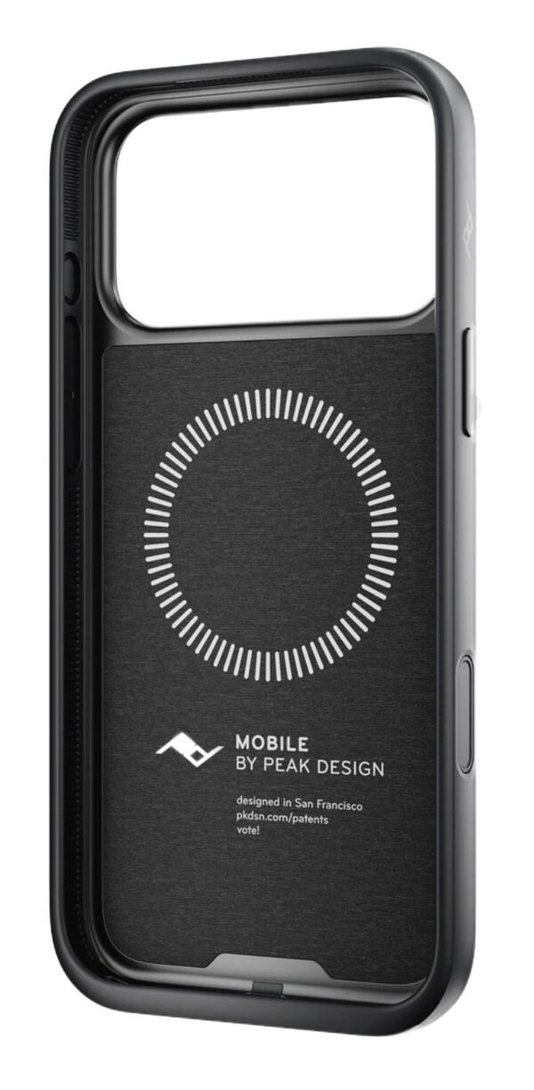 Peak Design Mobile Everyday Magnet Case für Apple iPhone 17 Pro Max  Charcoal ohne Fingerschlaufe
