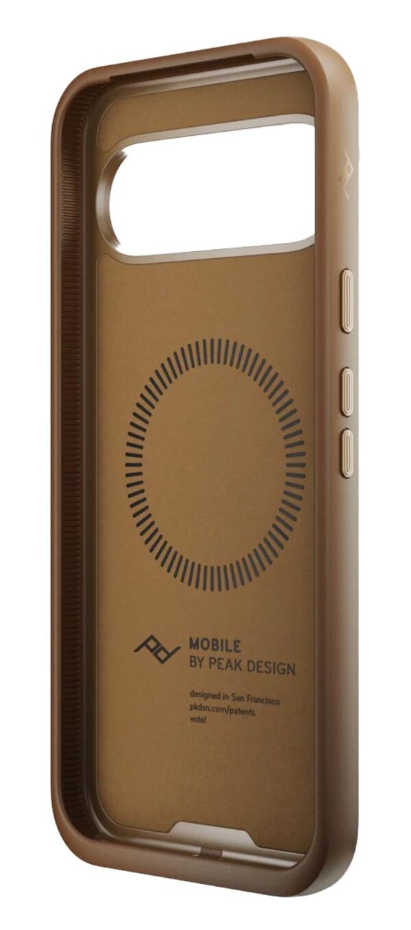 Peak Design Mobile Everyday Magnet Case für Google Pixel 10 Standard and Pro  Tan mit Fingerschlaufe