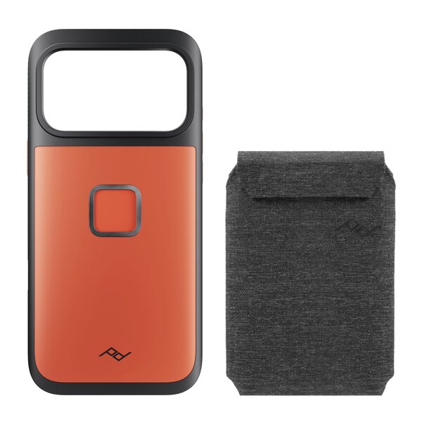 Peak Design Mobile GNAR Case + Wallet Slim  Ibis & Charcoal iPhone 17 Pro Max