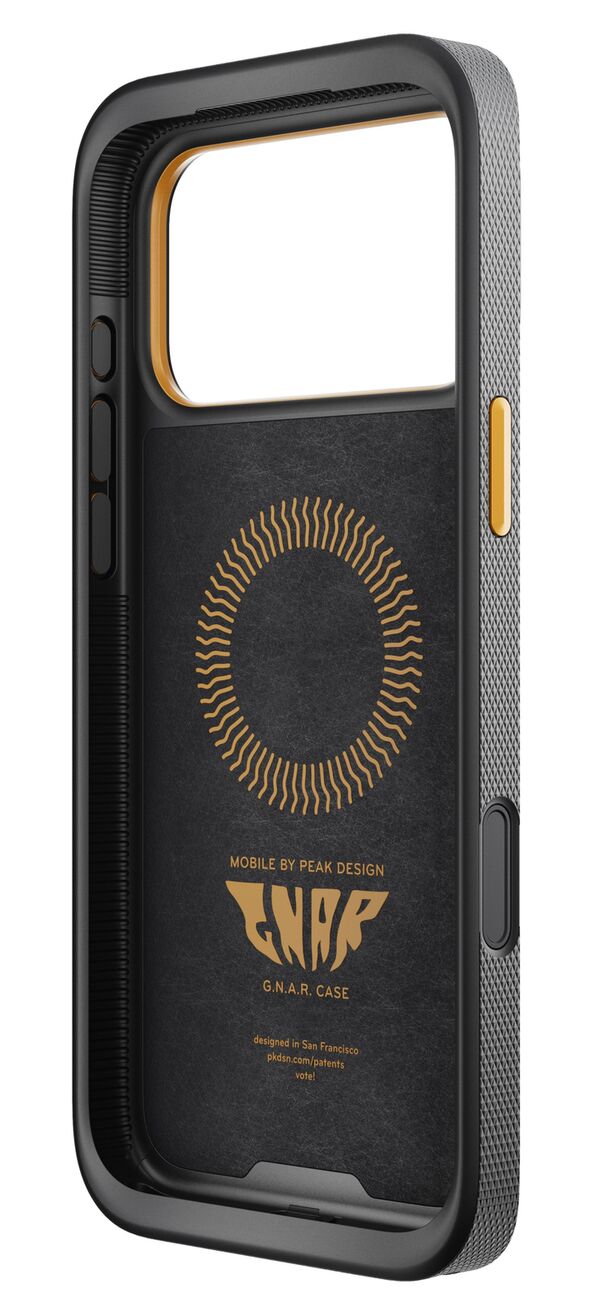 Peak Design Mobile GNAR Magnet Case für Apple iPhone 16  Black iPhone 16 Pro Max