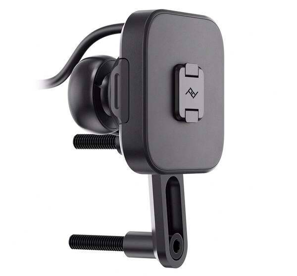 Peak Design Mobile Motorradhalterung Bremse/Kupplung  mit Ladefunktion Schwarz