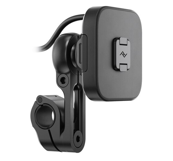 Peak Design Mobile Motorradhalterung Spiegelhalterung  mit Ladefunktion Schwarz