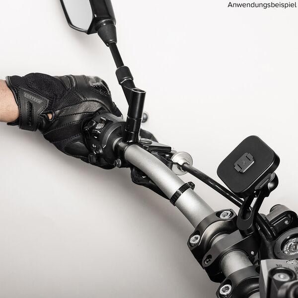 Peak Design Mobile Motorradhalterung v2  mit Ladefunktion Schwarz