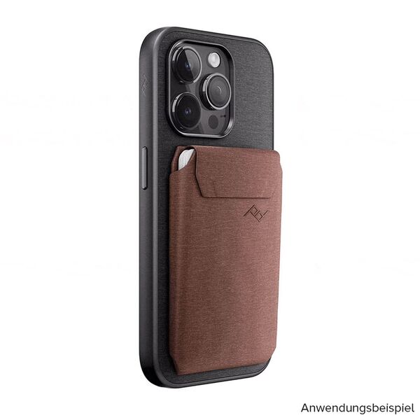 Peak Design Mobile Wallet Slim Karten-Portemonnaie  Redwood