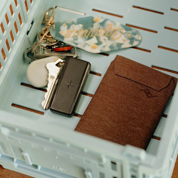 Peak Design Mobile Wallet Slim Karten-Portemonnaie  Redwood