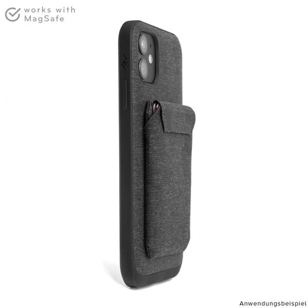 Peak Design Mobile Wallet Slim Karten-Portemonnaie  Charcoal