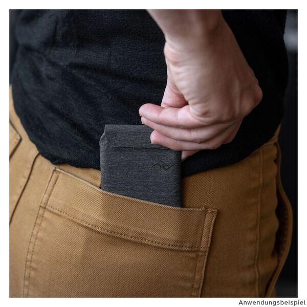 Peak Design Mobile Wallet Slim Karten-Portemonnaie  Charcoal
