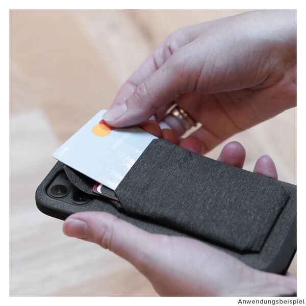 Peak Design Mobile Wallet Slim Karten-Portemonnaie  Charcoal