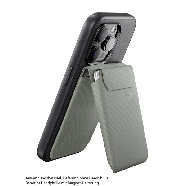 Peak Design Mobile Wallet Stand Karten-Portemonnaie mit Standfunktion  Sage V2