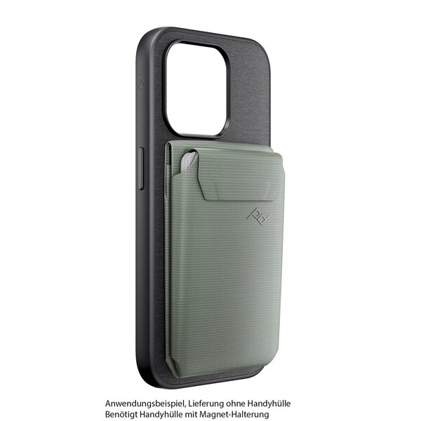 Peak Design Mobile Wallet Stand Karten-Portemonnaie mit Standfunktion  Sage V2