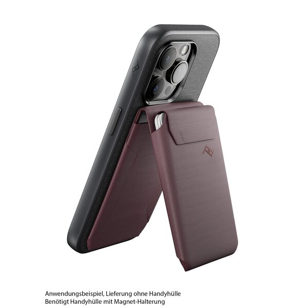 Peak Design Mobile Wallet Stand Karten-Portemonnaie mit Standfunktion  Eclipse
