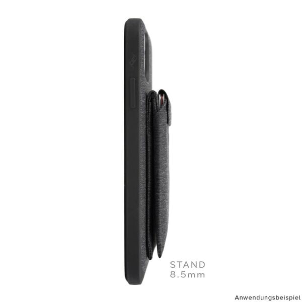 Peak Design Mobile Wallet Stand Karten-Portemonnaie mit Standfunktion  Charcoal 