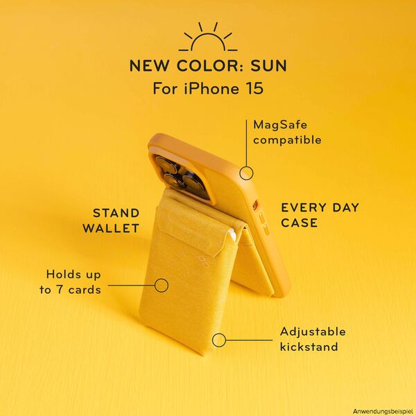 Peak Design Mobile Wallet Stand Karten-Portemonnaie mit Standfunktion  Sun