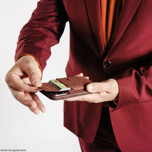 Peak Design Mobile Wallet Stand Karten-Portemonnaie mit Standfunktion  Redwood