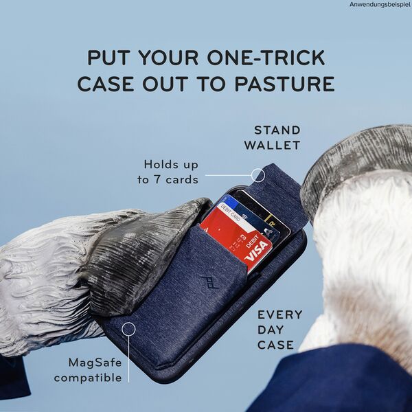 Peak Design Mobile Wallet Stand Karten-Portemonnaie mit Standfunktion  Midnight